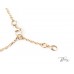 Коледна Детска Гривна 14К Жълто Злато с Коледни Емайлирани Играчки Bloom Jewellery